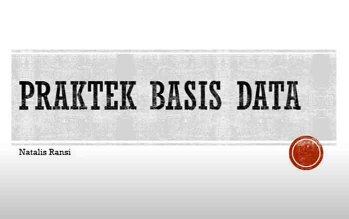 praktek basis data: dokpri