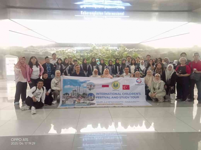 Rombongan misi bufaya di bandara soekarno hatta/dokpri