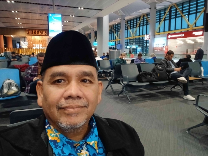 Omjay tiba di turki /dokpri