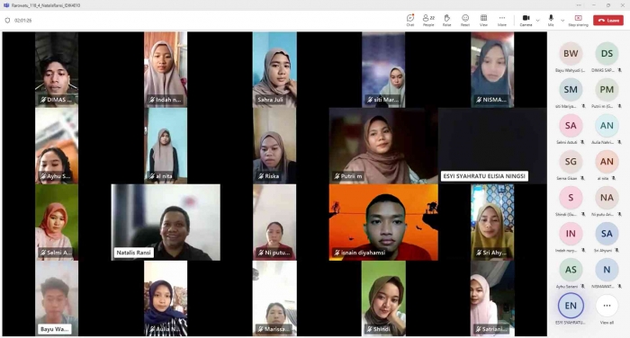 Suasana Tuweb #2 Pokjar Rarowatu: dokpri