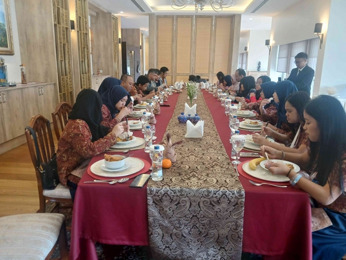 Sarapan pagi bersama pak dubes/dokpri