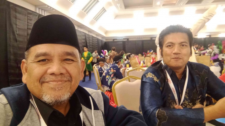 Omjay dan pak Zakaria dari TVRI. (Dokumentasi Pribadi)