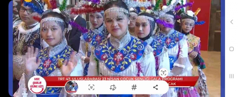 Penampilan siswa SMP Labschool Jakarta. (Dokumentasi Pribadi)