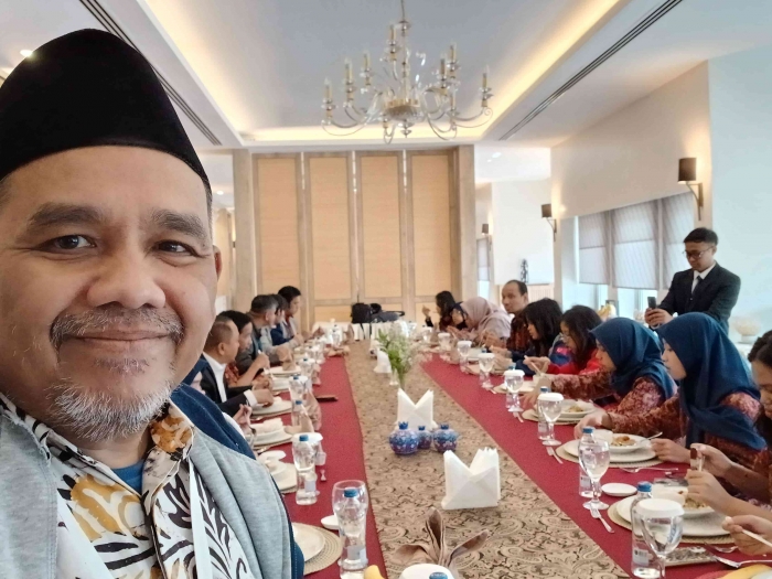 Kunjungan siswa SMP Labschool Jakarta ke KBRI turkiye/dokpri