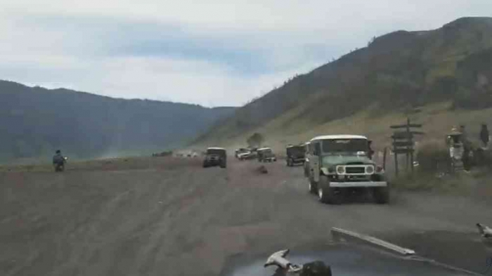 Suasana perjalanan di gunung Bromo: dokpri