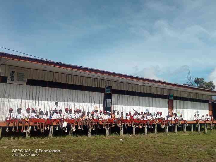 Doc-PenaYonda: SD inpres indawa Lanny jaya Papua pegunungan
