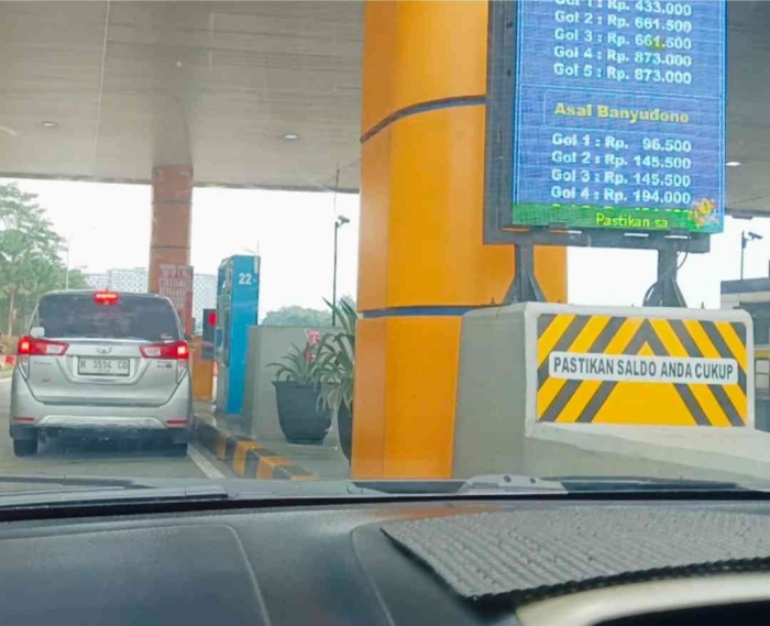 Top up e toll semakin mudah saat kita mempunyai rekening bank digital (dokumentasi pribadi?