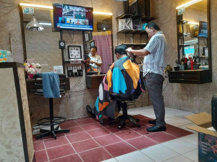 Antre pangkas rambut (dokpri)
