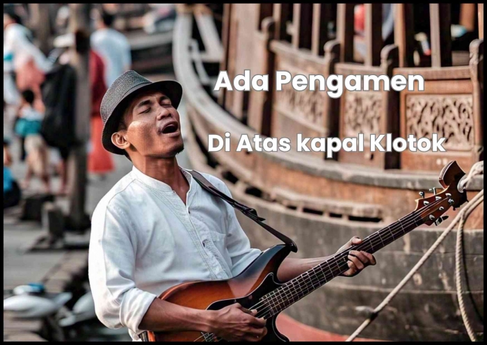 Ada pengamen, dilah dengan Meta AI (dokpri)