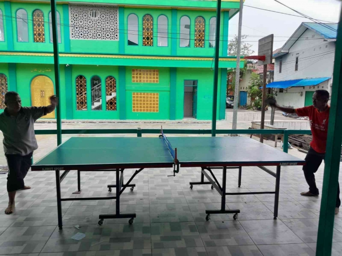 Bapak Aji melawan Bapak Opik (dokpri)