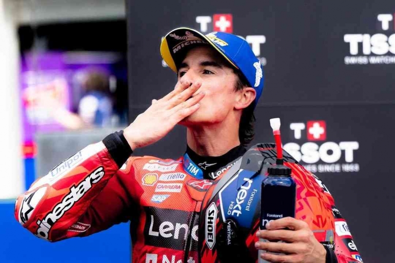 Marc Marquez meraih podium pertama di Sprint Race GP Le Mans (instagram.com/marcmarquez93)