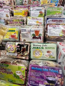Aneka jenis wedang Solo_Sumber Doc.Pribadi