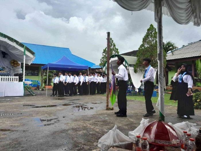 Acara Purnawiyata SMP 7 PPU (dokpri)