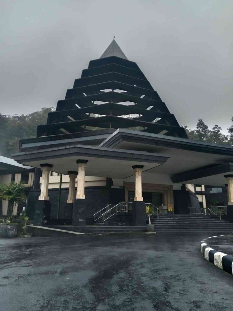 Gedung Museum Geopark Batur (Sumber : Pribadi, Ryan Valentino Ronald Tee)