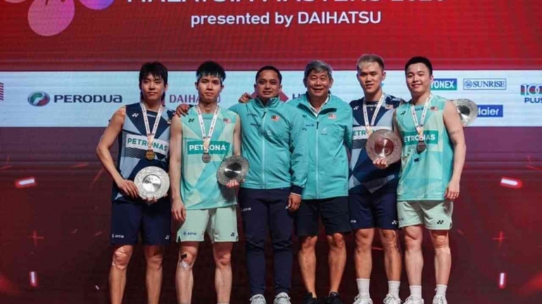 Herry IP mengantarkan All Malaysian Final di Malaysia Masters 2025 sektor ganda putra (Sumber: bacakoran.co)