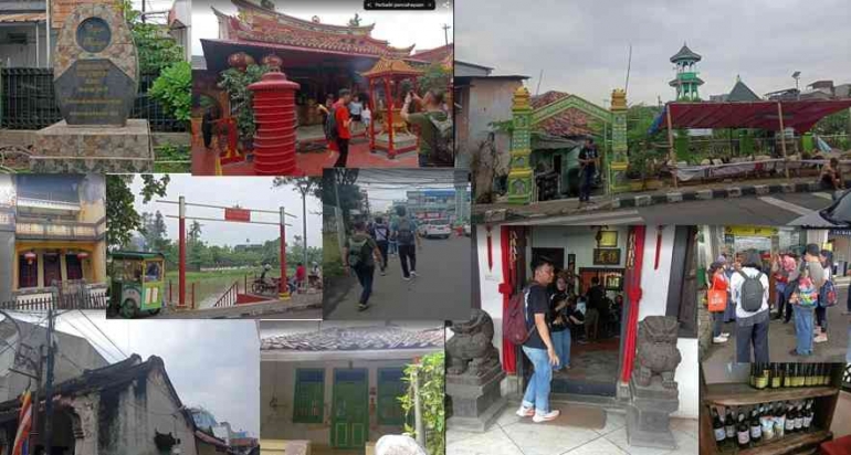 Kolase Kegiatan Walking Tour Benteng- Dokumentasi Pribadi