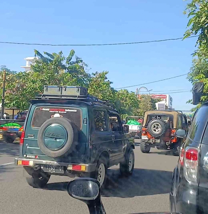 Pemberangkatan Mataraman Overland X-plore, 30 Mei 2025(dokumentasi pribadi: Isti Yogiswandani)