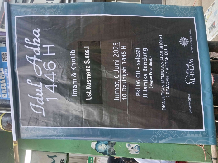 Spanduk kegiatan/dokpri