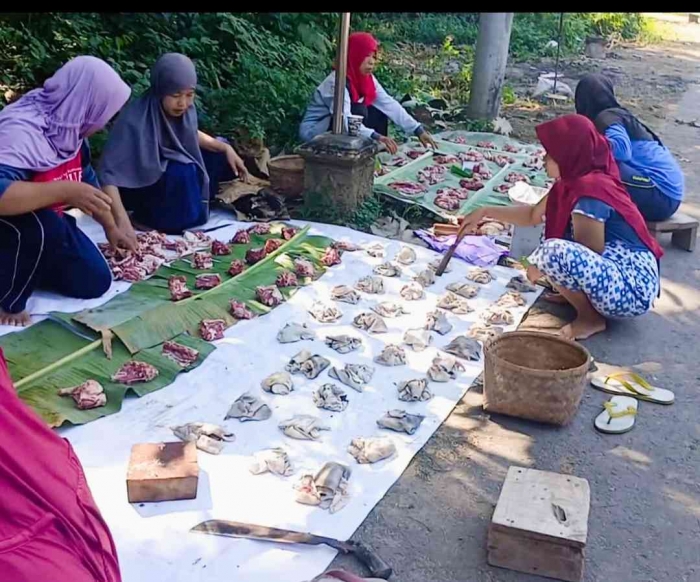 Alhamdulillah, sudah siap dipacking, tinggal mendistribusikan (dokumentasi pribadi: Isti Yogiswandani)