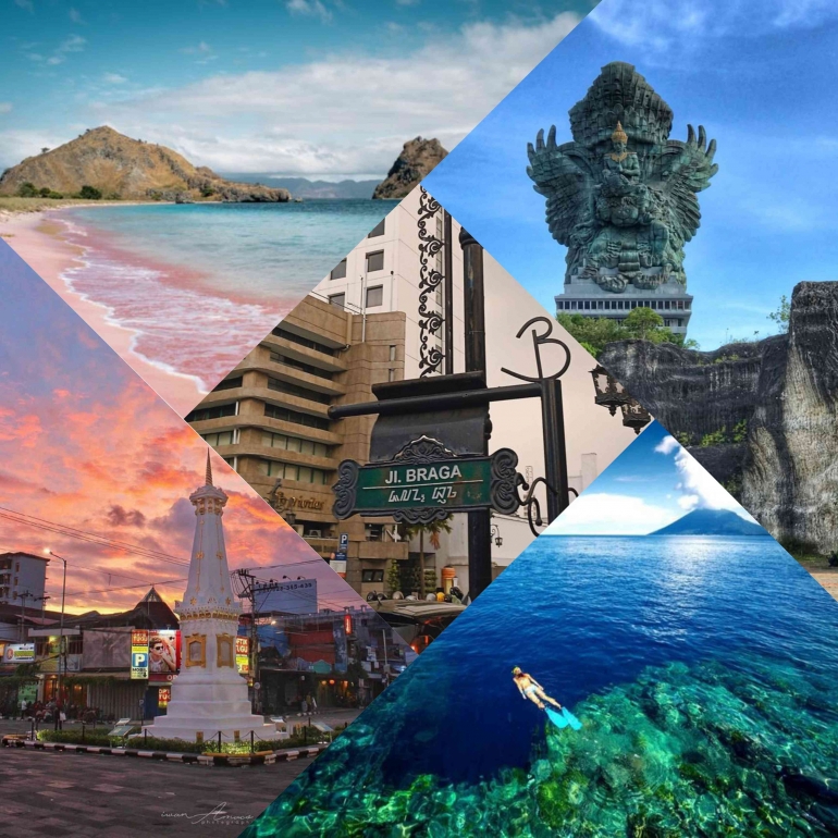 Rekomendasi 5 Kota Wisata di Indonesia