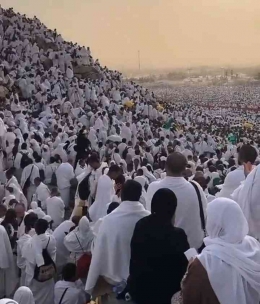 Wukuf di Padang Arafah.Langkatterkini