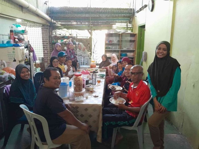 Makan bersama (dokpri)