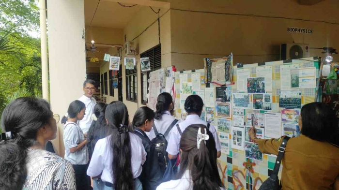 (EAT Lab photo) Publications board of EAT Lab.