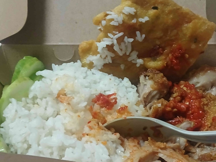 Sarapan pagi omjay/dokpri