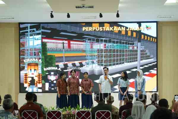 wapres gibran bersama siswa smp labschool jakarta/humas unj