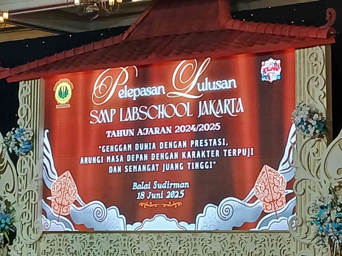 Spanduk kegiatan pelepasan/dokpri