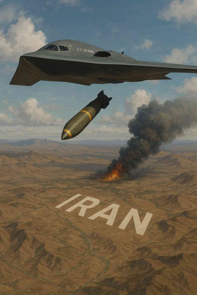 Amaerika kirim bom ke iran/chatgpt