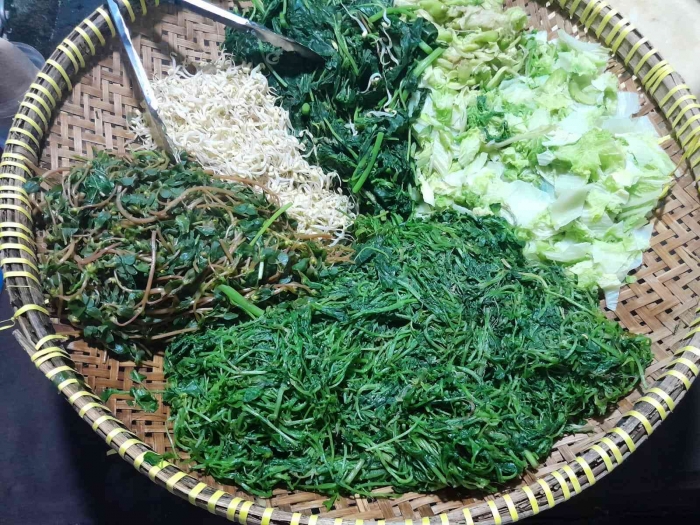 Sayur untuk pecel (dokpri)