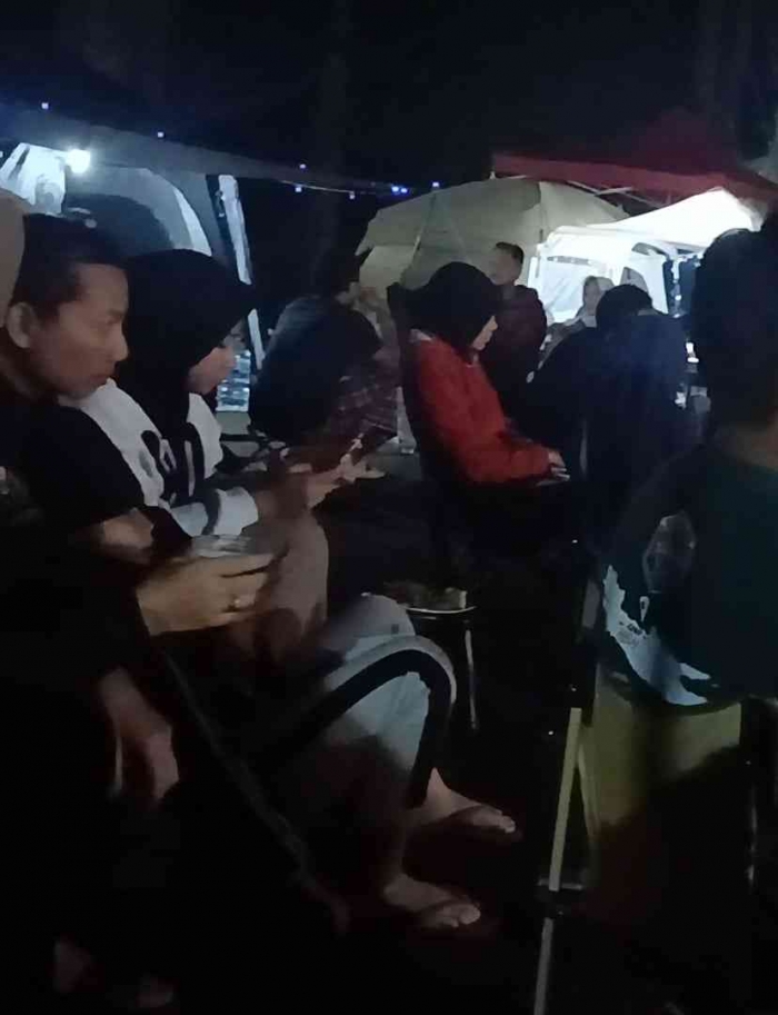 Peserta kemah hore CVI Regional Jateng (dokumentasi pribadi: Isti Yogiswandani)