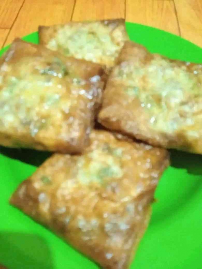 Martabak mini, bisa jadi variasi gorengan karena kulitnya bisa beli, menghemat waktu,tenaga dan biaya(Dokumentasi pribadi: Isti Yogiswandani)