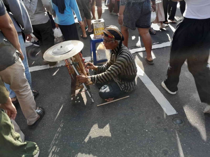 Pengamen kolintang (dokpri)