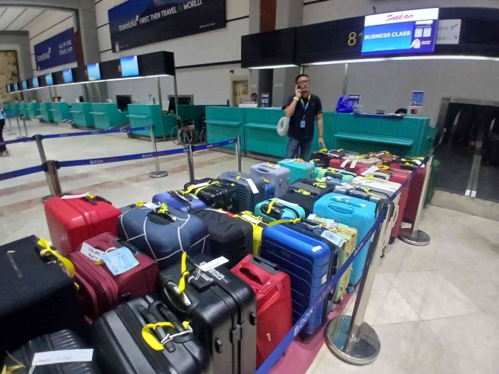 62 koper siap masuk bagasi/dokpri