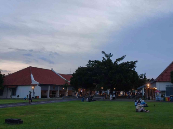 Suasana magis di Benteng Vredeburg (Foto: Docpri)