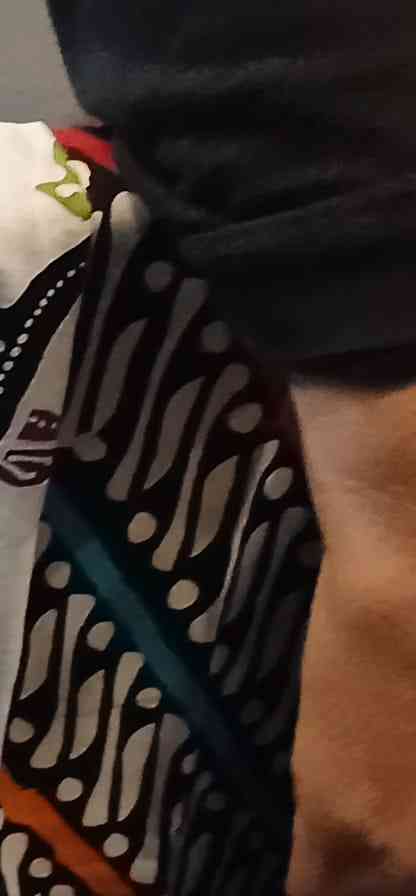 Batik tulis motif parang (dokumentasi pribadi: Isti Yogiswandani)