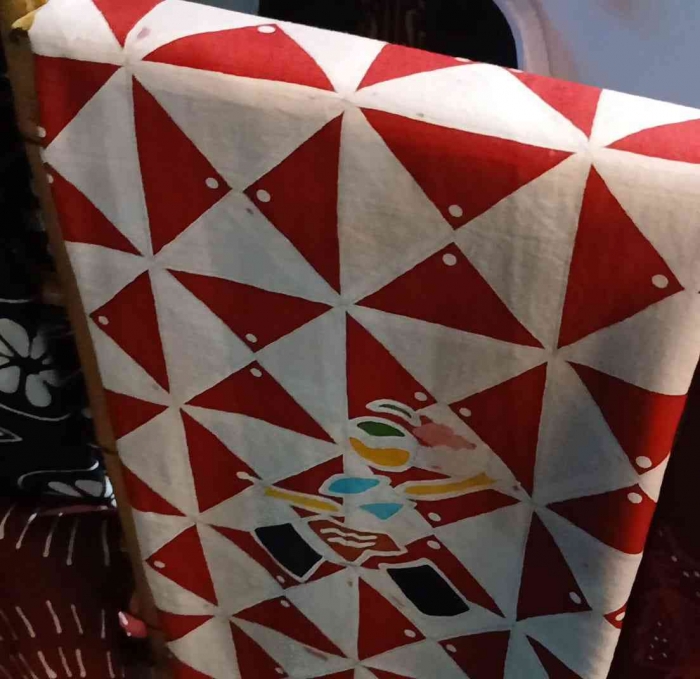 Batik tulis motif Slobokan (Dokumentasi pribadi: Isti Yogiswandani)