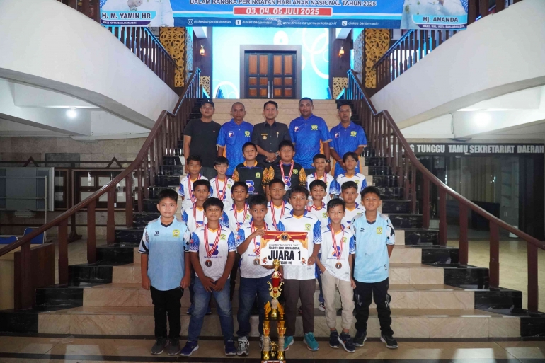 Momen dukungan Wali Kota Banjarmasin, Bapak M. Yamin