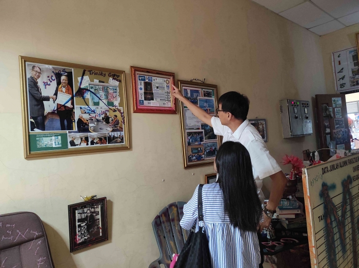 (Courtesy of Lab Elim advanced Technology) Syalom, a Gen Z from Jakarta to Ambon with the spirit of Excellence.