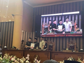 Tingkatkan Koordinasi, Lapas Batulicin Hadiri Rapat Paripurna DPRD Kab. Tanah Bumbu