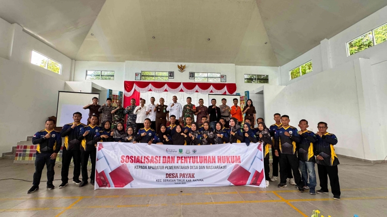Sosialisasi Penyuluhan Hukum Bagi Pemerintahan Desa & Masyarakat Desa Payak, (16/7), Image Courtesy Tina.