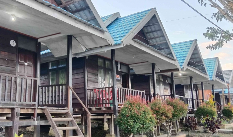 Keberadaan Hone Stay di lokasi FDL. (Dokumentasi Pribadi)