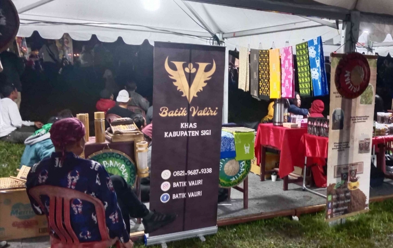 Fasilitas Stand Pameran UMKM di lokasi FDL. (Dokumentasi Pribadi)