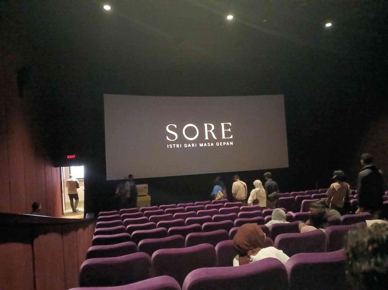 Dok.pribadi. setelah nonton tayangan hampir 2 jam