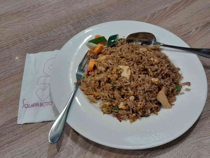 Nasi goreng porsi jumbo (dokpri)