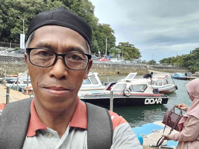 Cuaca cukup terik (dokpri)