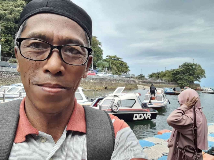 Siap naik speedboat (dokpri)