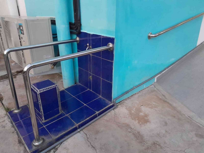 Tempat berwudu untuk disabilitas (dokpri)